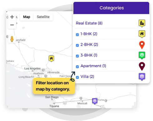  Filter Locations by Category