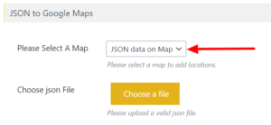 Display Json data on Google Maps - WP Maps Pro