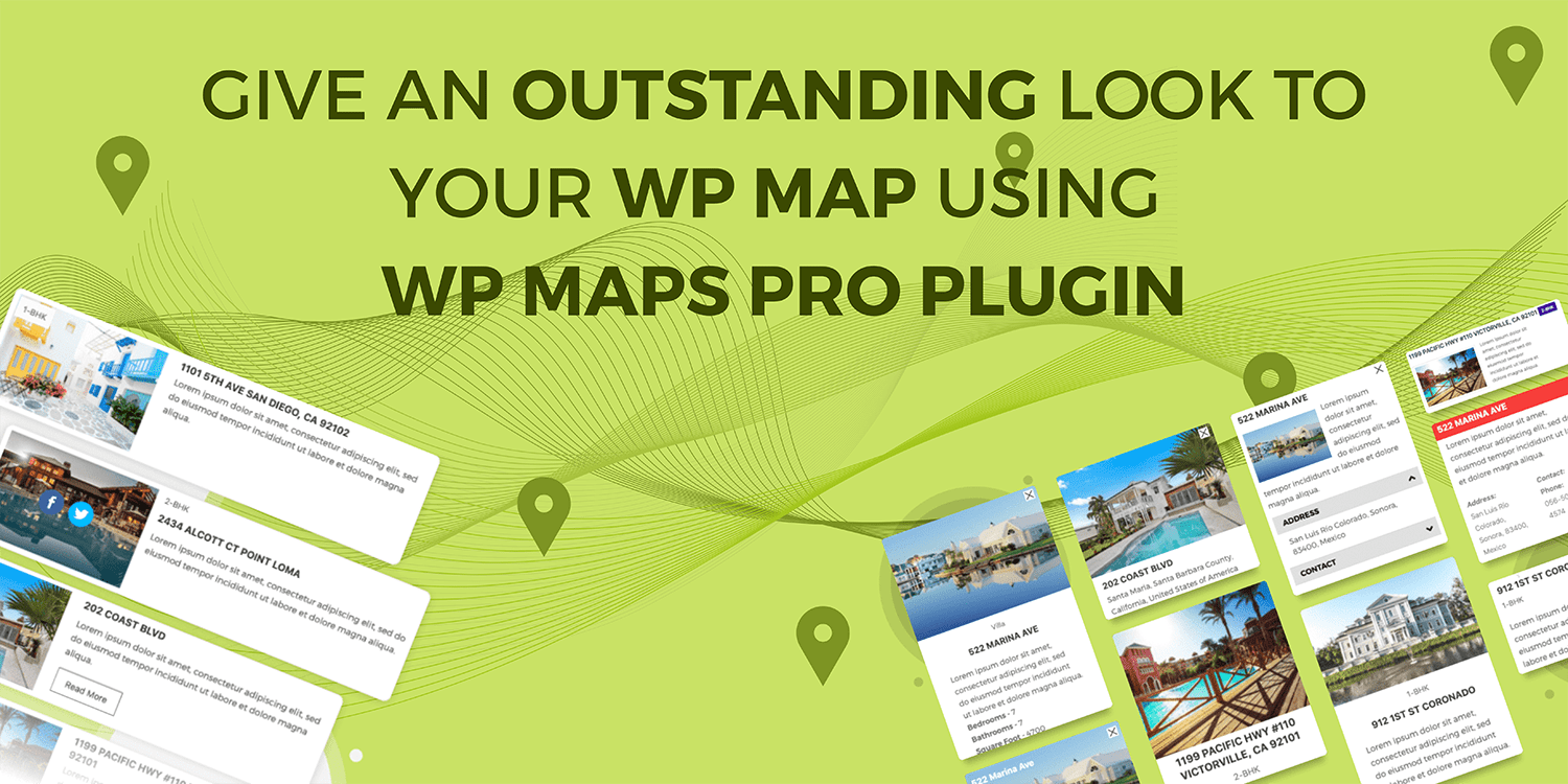 Give an Outstanding Look to Your Google Map with WP MAPS PRO Plugin