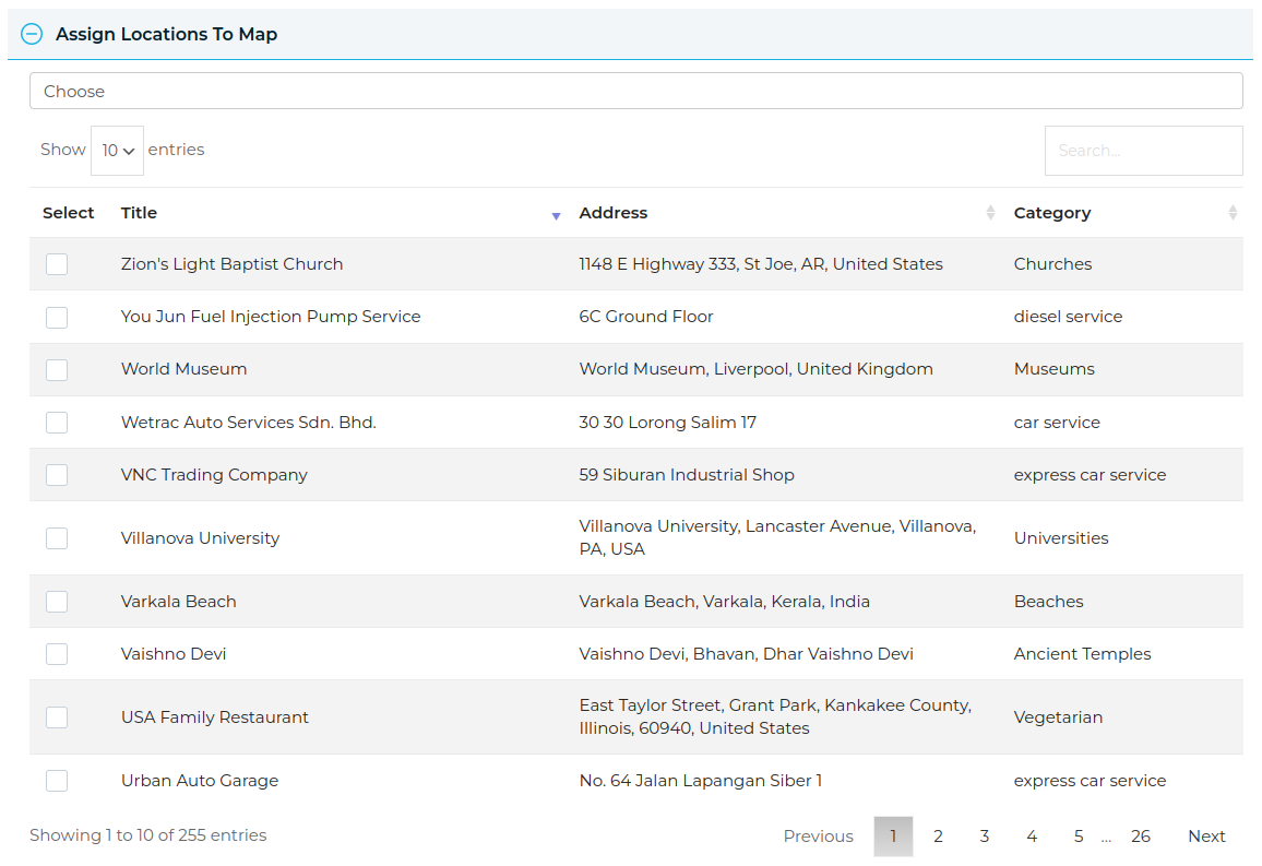 Add Map Choose Location Wpmapspro plugin