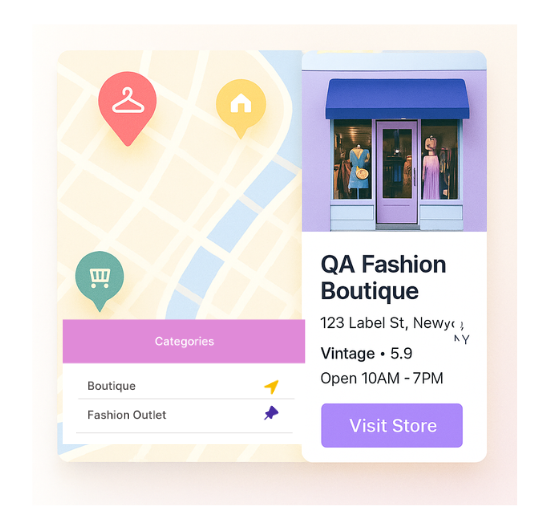 Discover Fashion Outlets & Clothing Boutiques Near You