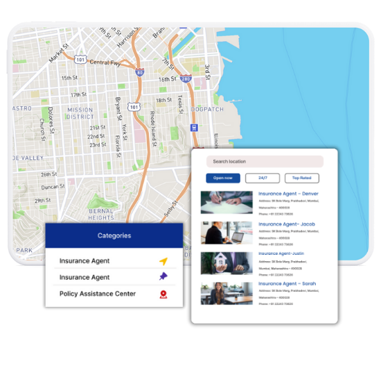 Locate Insurance Agents & Policy Assistance Centers Near You